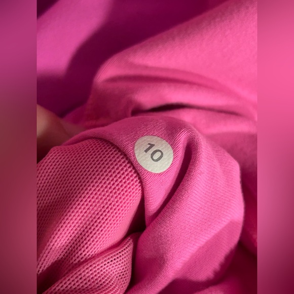 Lululemon Nice Asana Zing Pink Slim Fit Full Zip Yoga Jacket - Picture 6 of 9